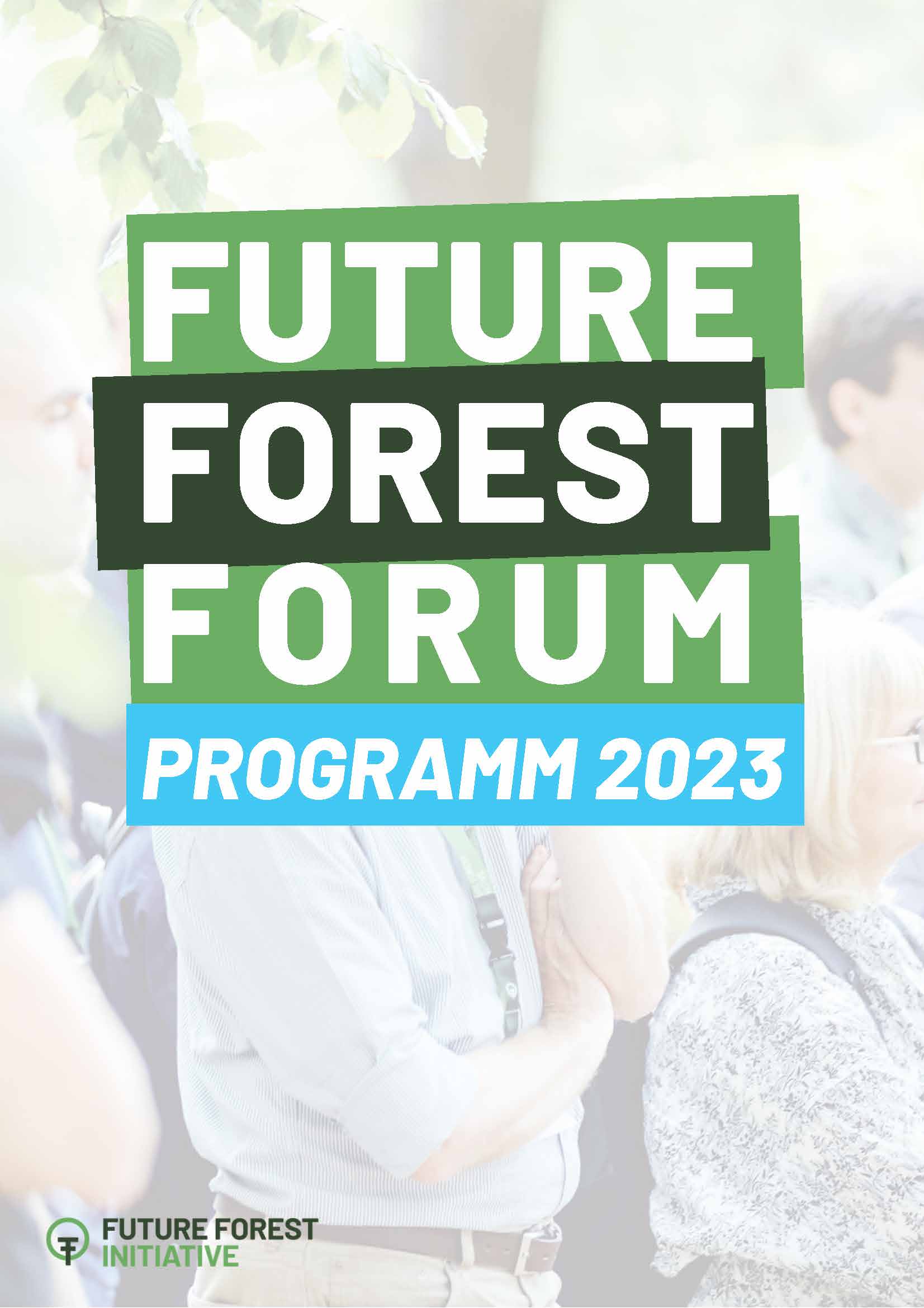 Programm Titelseite Future Forest Forum